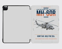 Thumbnail for Sikorsky MH-60R Seahawk design on light gray ipad tablet case