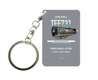 Thumbnail for TFE731 Key Chain design on gray key chain