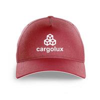 Thumbnail for Cargolux logo printed on dark red cap