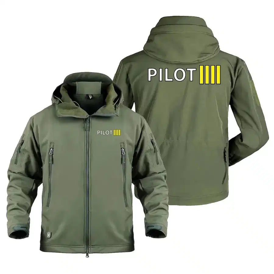 Customisable Pilot & Stripes Jacket - view 6