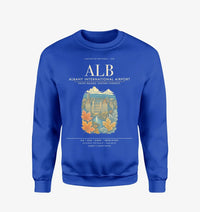 Thumbnail for Albany International Airport ALB Sweatshirt - Blue