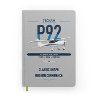 Thumbnail for Tecnam P92 Echo MkII design on light gray notebook