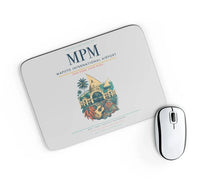 Thumbnail for Maputo International Airport (MPM) design on light gray rectangle mouse pad