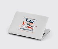 Thumbnail for T-6B Texan II Naval Aviator Training design on light gray MacBook case