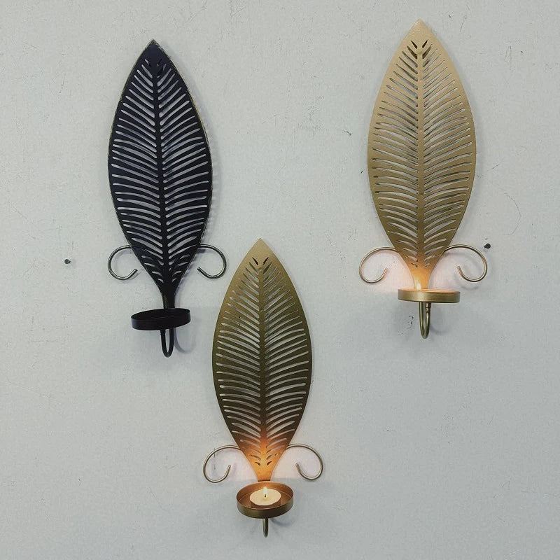 Hanging wall decoration — Candle Wall Hanging Candlestick: Elegant Centerpiece for Events silhouette — view 17