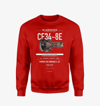 Thumbnail for CF34-8E design on red sweatshirt