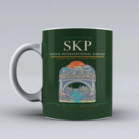 Thumbnail for Skopje International Airport SKP Mug - Dark Green