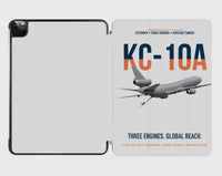 Thumbnail for KC-10A EXTENDER design on light gray ipad tablet case