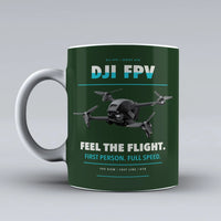 Thumbnail for FPV Mug design on dark green dji