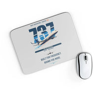 Thumbnail for Boeing 737-800 NG design on light gray rectangle mouse pad