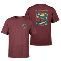 Thumbnail for VINTAGE G4166 - The Hangar Rafters - Double-Side T-Shirt design on darkred double side t shirt