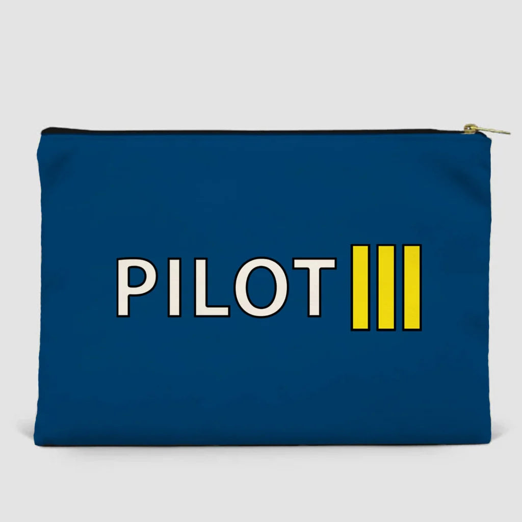 Pilot & Stripes Zipper Pouch - view 6