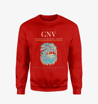 Thumbnail for Gainesville Regional Airport (GNV) design on red sweatshirt