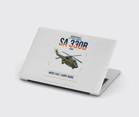 Thumbnail for Aérospatiale SA 330B Puma design on light gray MacBook case