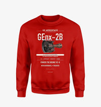 Thumbnail for GEnx-2B design on red sweatshirt