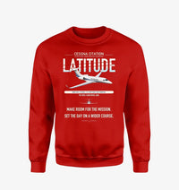 Thumbnail for Cessna Citation Latitude design on red sweatshirt