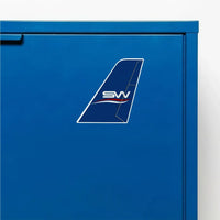Thumbnail for Customisable Silk Way West Airlines Sticker - view 6