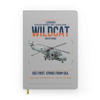 Thumbnail for Leonardo AW159 Wildcat HMA2 design on light gray notebook