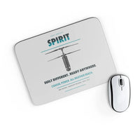 Thumbnail for Ascent AeroSystems Spirit design on light gray rectangle mouse pad