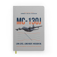 Thumbnail for MC-130J COMMANDO II design on light gray notebook