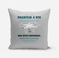 Thumbnail for DJI Phantom 4 RTK design on light gray pillow