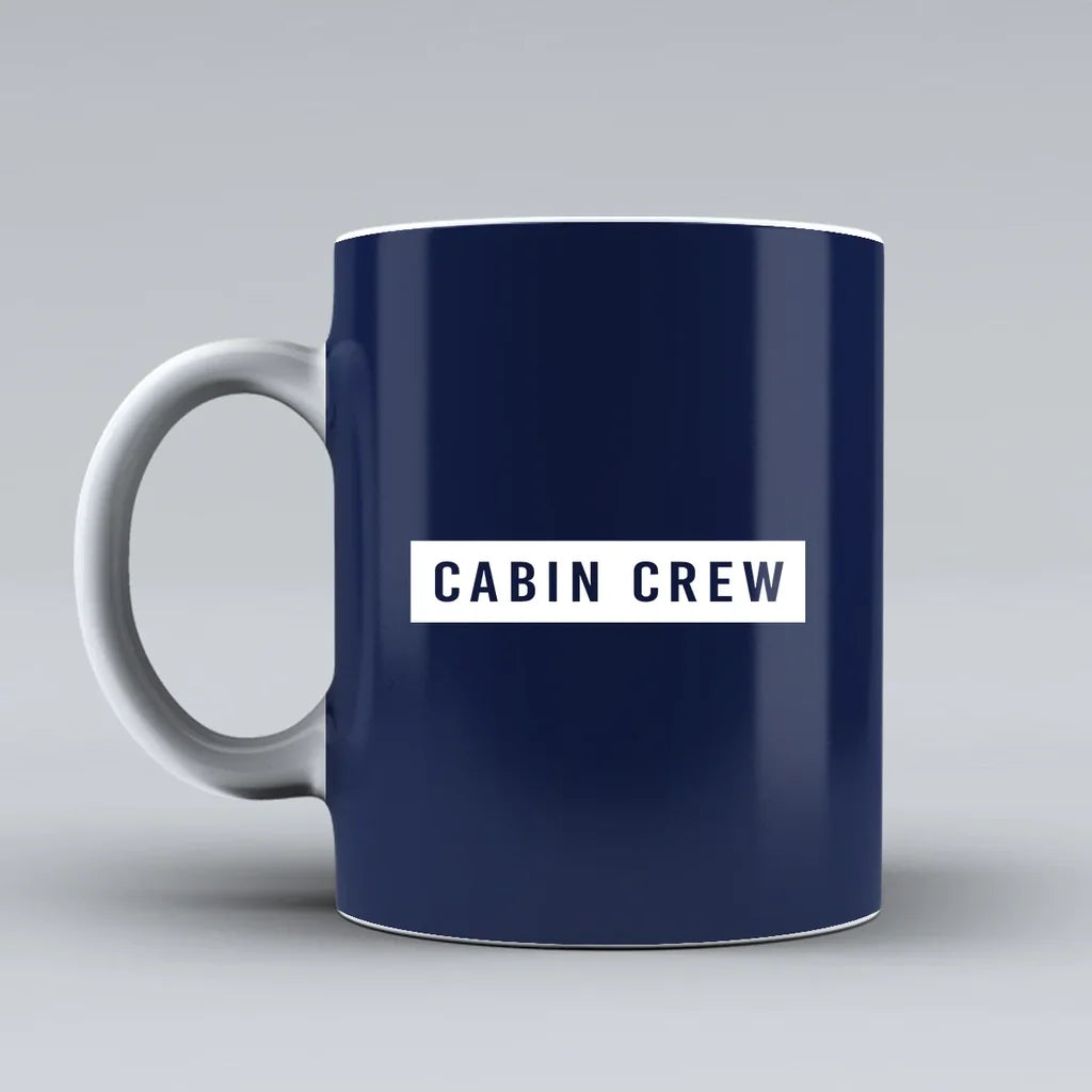 Customisable Cabin Crew Text Mug - view 6