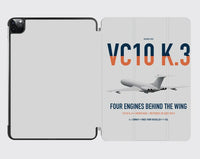 Thumbnail for Vickers VC10 K.3 design on light gray ipad tablet case
