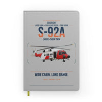 Thumbnail for Sikorsky S-92A design on light gray notebook