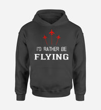 Thumbnail for I'd Rather Be Flying Hoodie - view 3