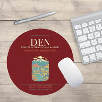 Thumbnail for Denver International Airport DEN - Dark Red