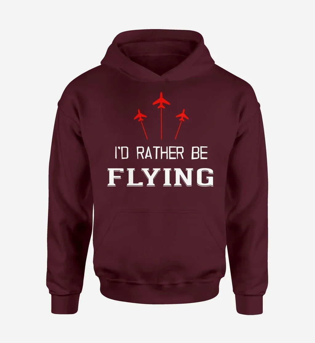 I'd Rather Be Flying Hoodie - view 4