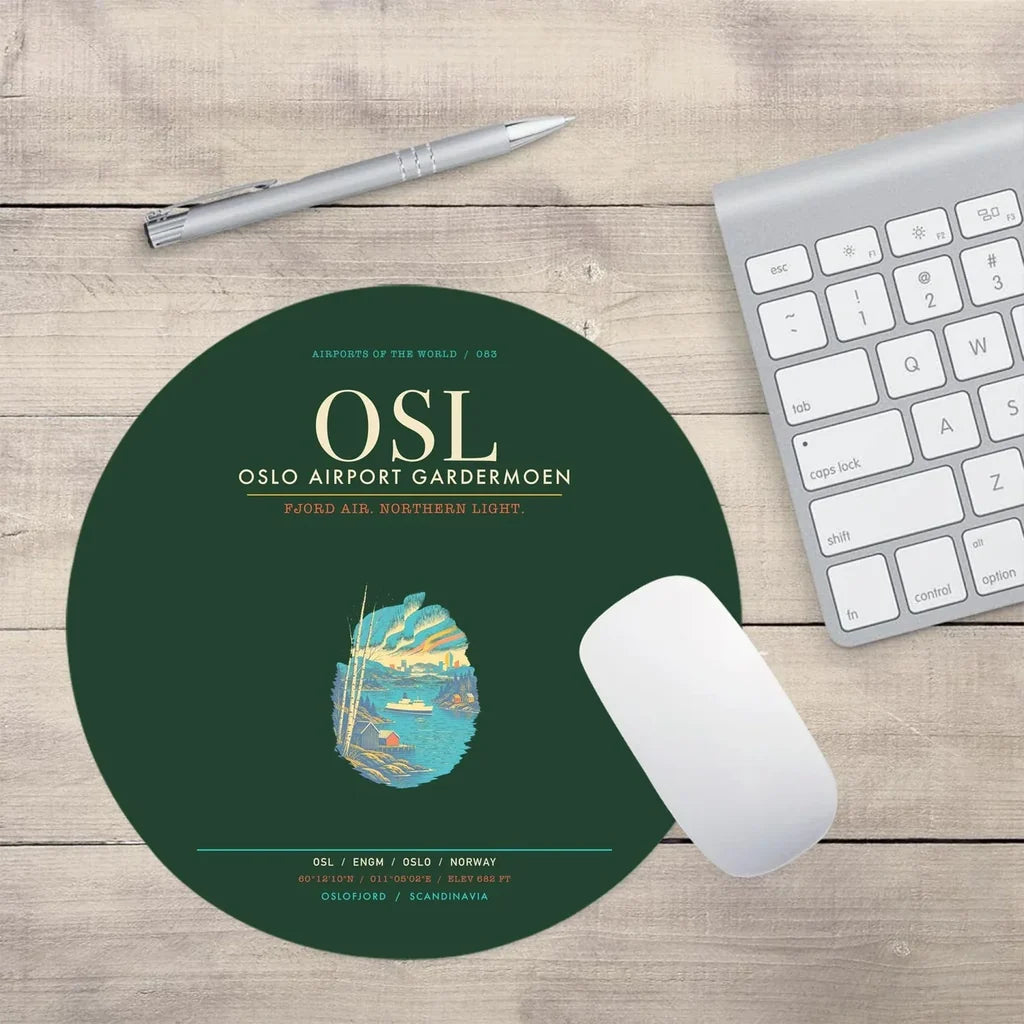 Oslo Airport Gardermoen OSL - Dark Green