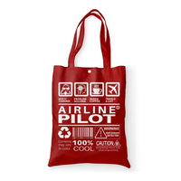 Thumbnail for Airline Pilot Label Tote Bag - view 10
