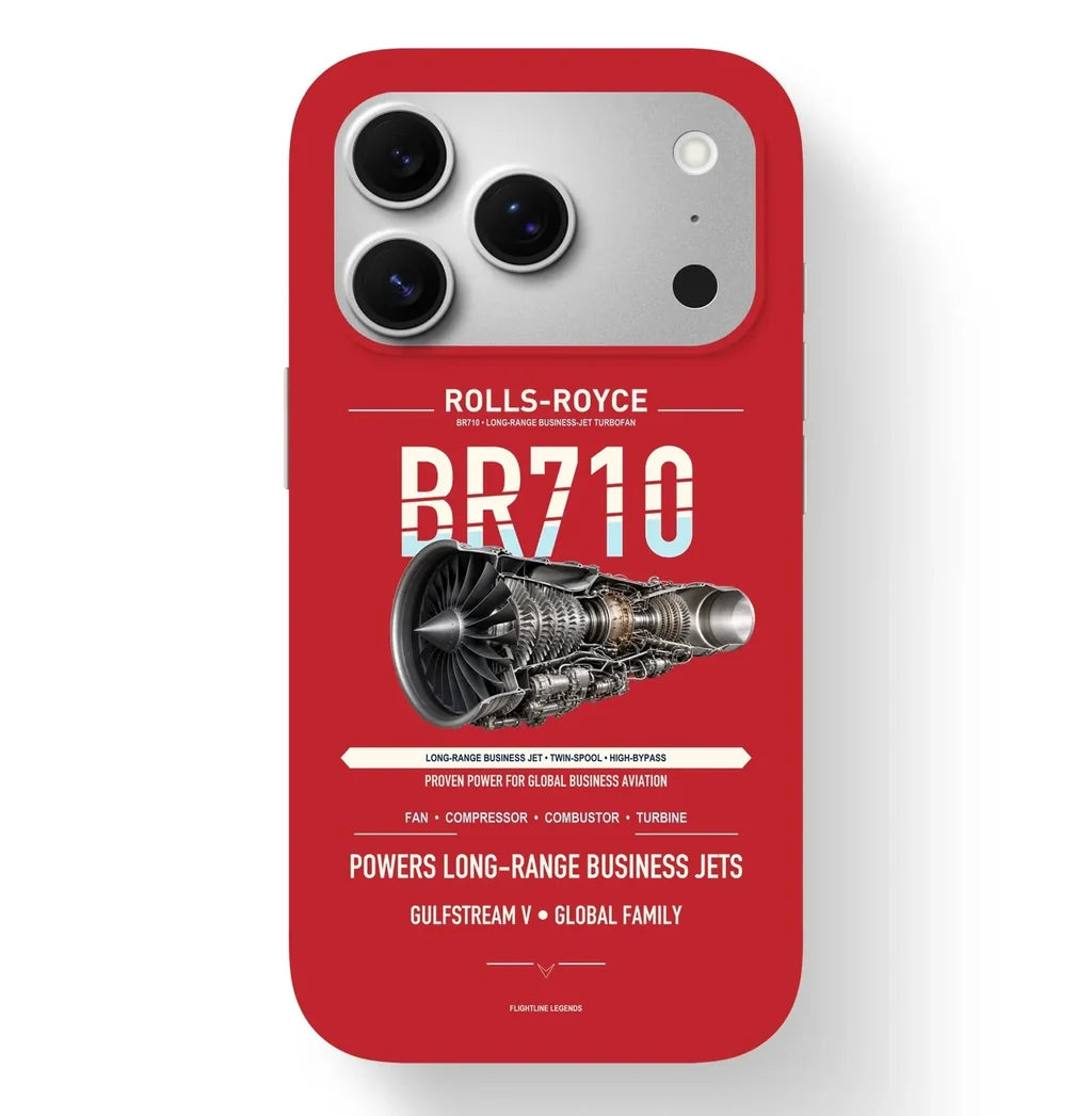 BR710 Case design on red iphone case