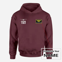 Thumbnail for Customisable Cessna 182 Hoodie - view 7