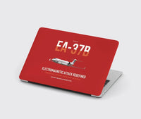 Thumbnail for EA-37B Compass Call design on red MacBook case