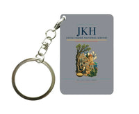 Thumbnail for Chios Island National Airport (JKH) design on gray key chain