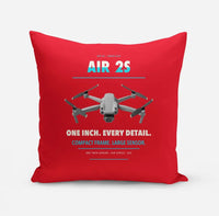Thumbnail for DJI Air 2S design on red pillow