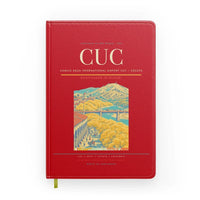 Thumbnail for Camilo Daza International Airport (CUC) design on red notebook