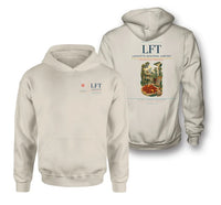 Thumbnail for Lafayette Regional Airport (LFT) design on khaki double-side hoodie