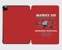 Thumbnail for DJI Matrice 30T design on red ipad tablet case