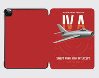 Thumbnail for Dassault Mystère IV A design on red ipad tablet case