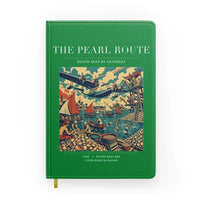 Thumbnail for VINTAGE G4072 - The Pearl Route - Designed Notebooks design on green