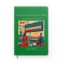 Thumbnail for VINTAGE G4302 - The Flight Board Flutter - Designed Notebooks design on green