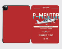 Thumbnail for Tecnam P-Mentor design on red ipad tablet case