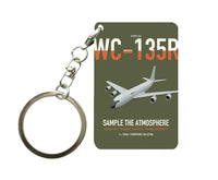 Thumbnail for WC-135R Constant Phoenix design on green army designed key chain, double-side print