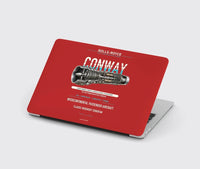 Thumbnail for CONWAY design on red MacBook case