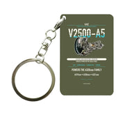 Thumbnail for V2500-A5 Key Chain design on green army key chain