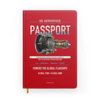 Thumbnail for PASSPORT design on red notebook