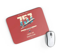 Thumbnail for Boeing 757-300 design on red rectangle mouse pad